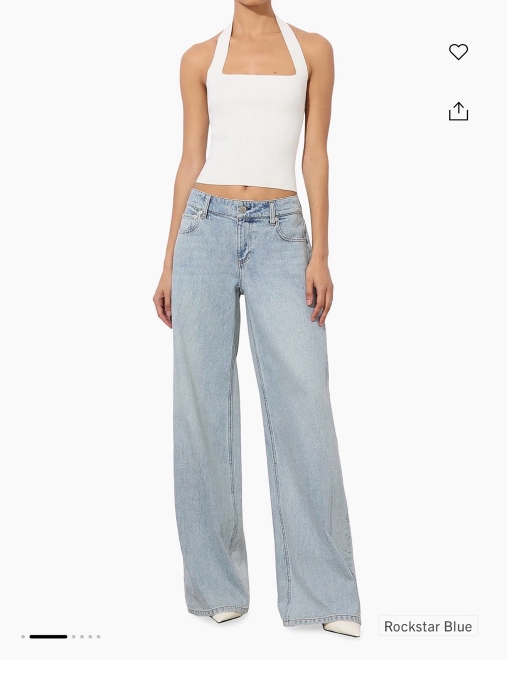 ALICE + OLIVIA
Wide Leg
Amazing Low-Rise Baggy Jeans